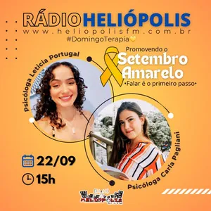 Promovendo o Setembro Amarelo, com as psicólogas Letícia Portugal e Carla Pagliani (capa)
